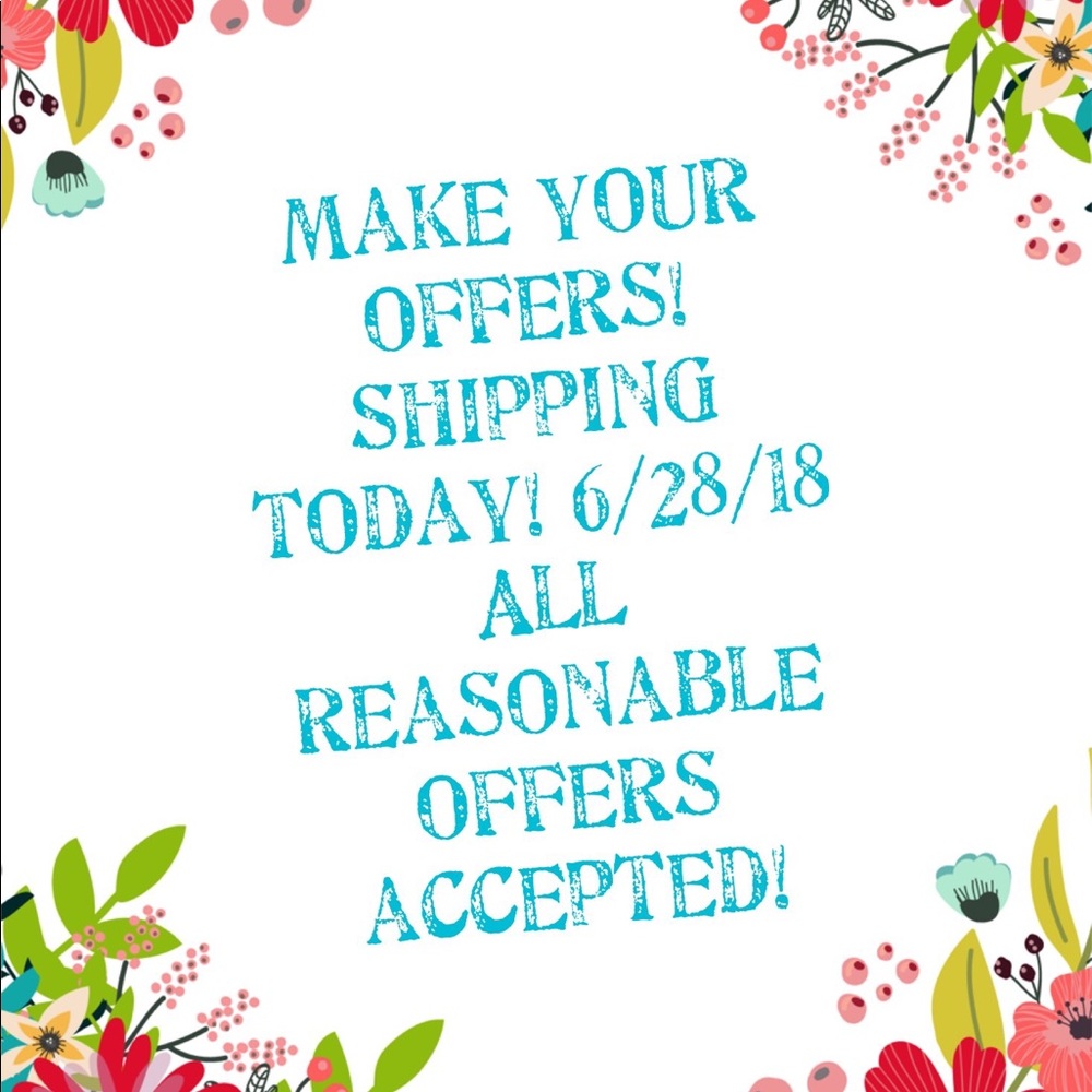 Motivated Seller! Make offers! Shipping today!